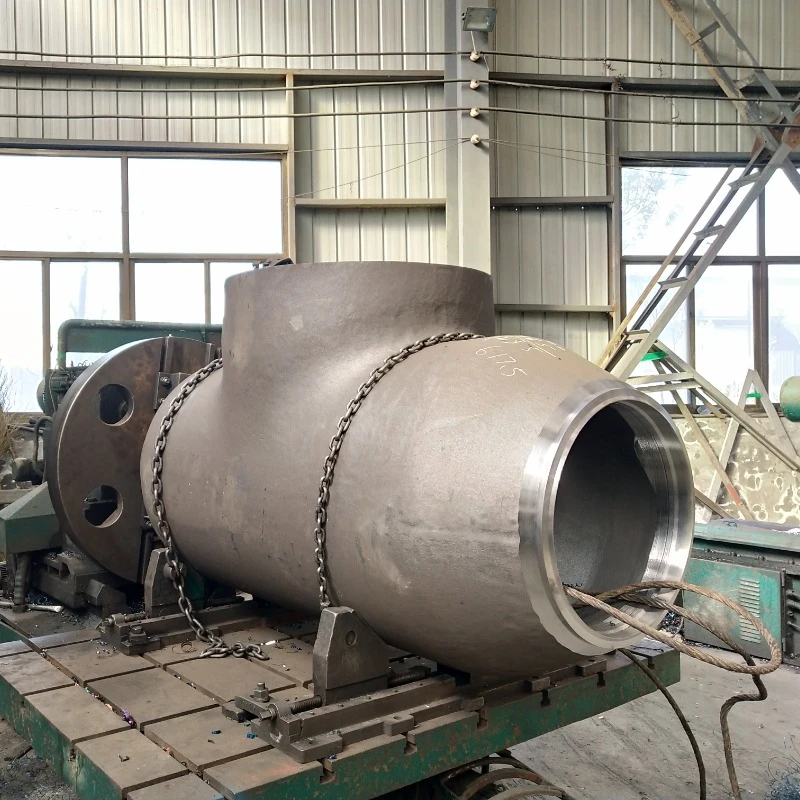 ASTM A234 WP5 Bulbous Tee